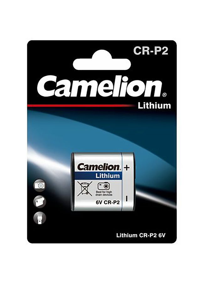 Camelion Lithium  CR-P2-BP1 Battery Blue/Grey/Black
