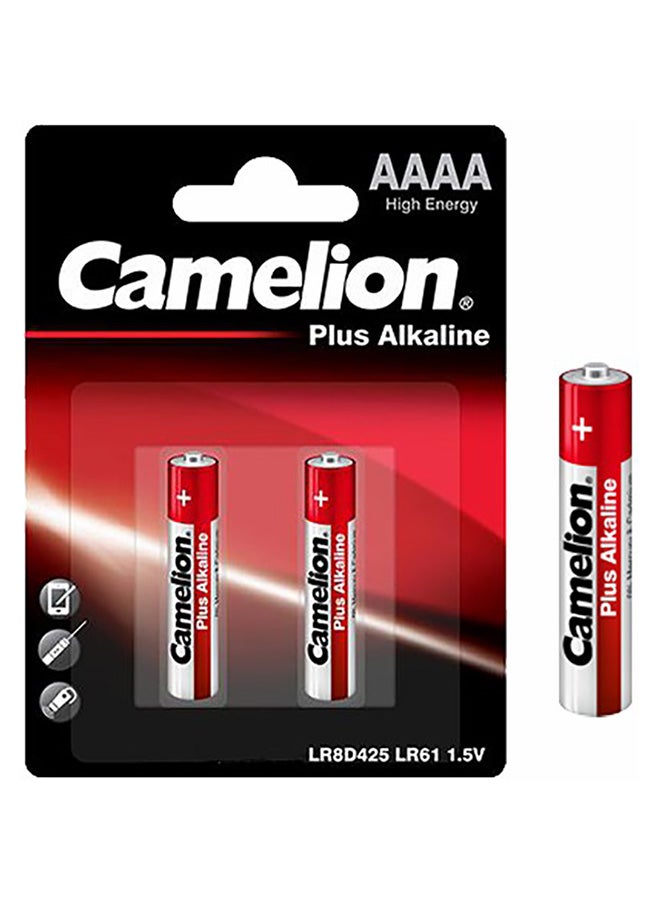 2-Piece Plus Alkaline LR8D425-BP2 Batteries Set Multicolour