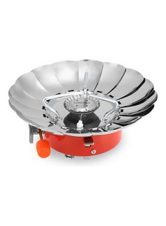 Generic Outdoor Folding Windproof Piezo Ignition Gas Stove 14.5 x 12 x 14.5cm  - Image 1