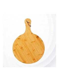 Premify Wooden Pizza Serving Plate Brown 11.4inch  - Image 3
