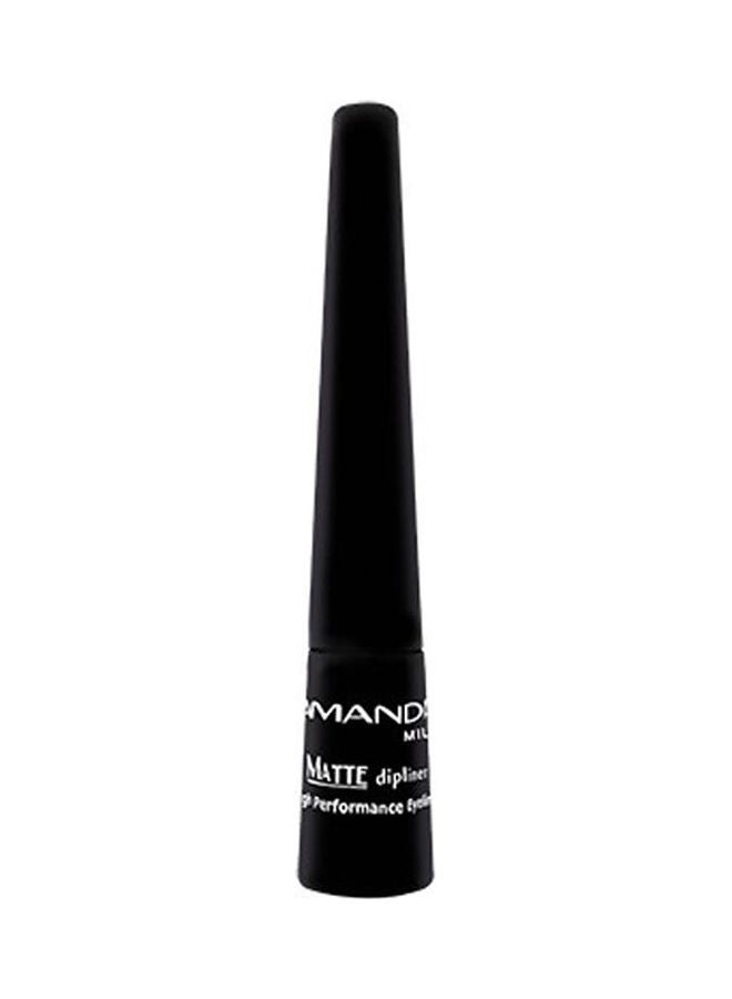 Amanda Matte Dip Liner Black