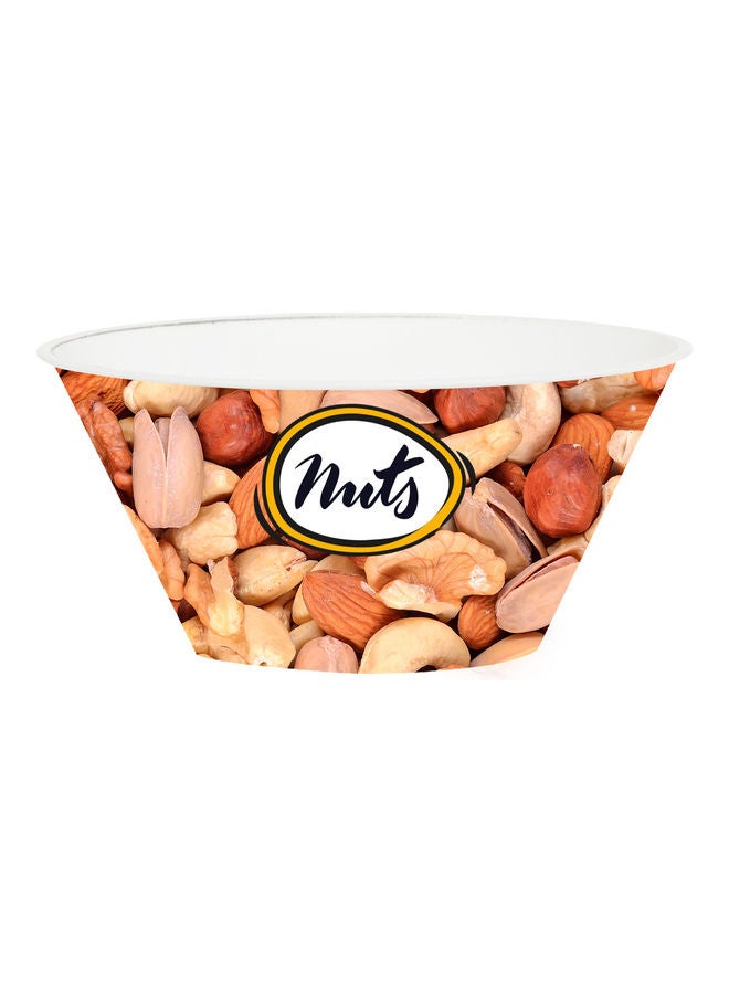 هيرفين وعاء للوجبات الخفيفة بني 15.5سم