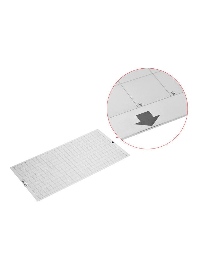 3-Piece Old Fox Replacement Cutting Mat Set For Cameo Cricut Explore Plotter Machine Clear