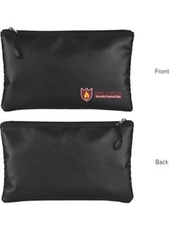 Generic Fireproof Document Bag Black  - Image 2