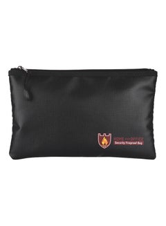 Generic Fireproof Document Bag Black  - Image 4