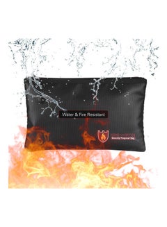 Generic Fireproof Document Bag Black  - Image 5