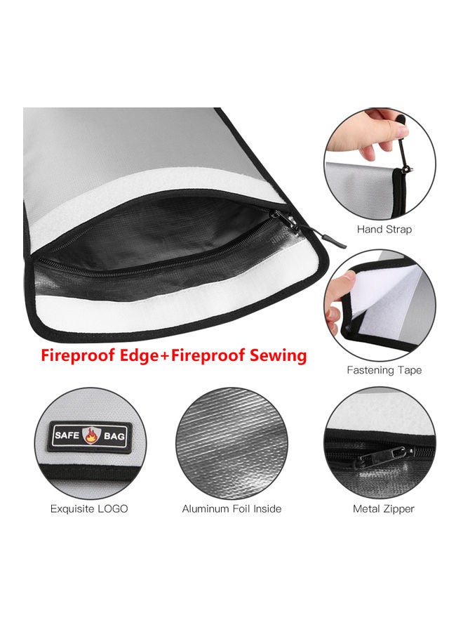 Generic - Fireproof Document Folder Silver - Image 1