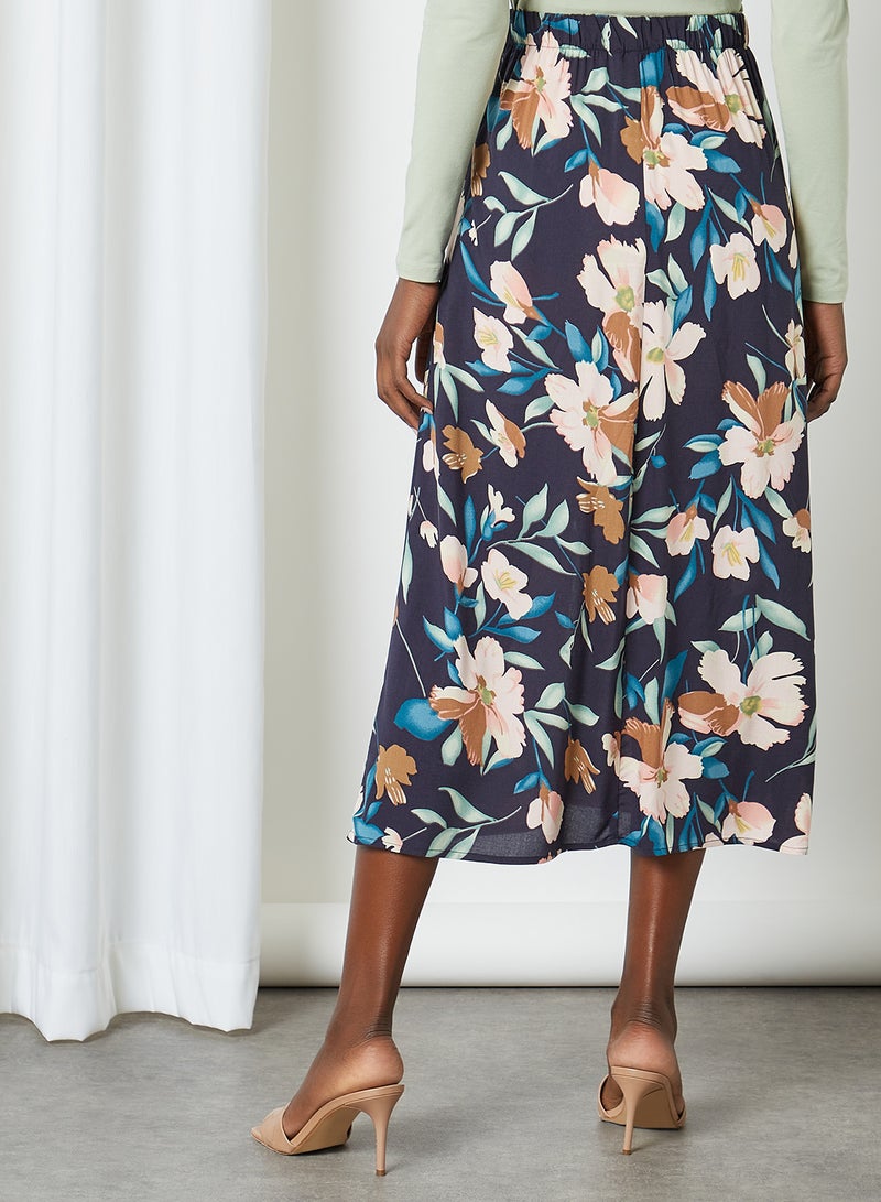 ONLY - Printed Midi Skirt Night Sky - Image 1