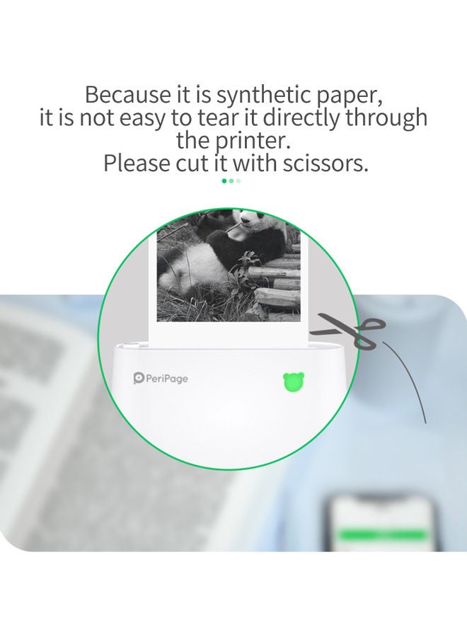 PeriPage Translucent Photo Sticker Adhesive Thermal Paper Clear  - Image 4