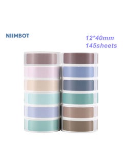 Generic Pack Of 12 Thermal Printing Label Paper Multicolour  - Image 5