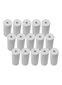 Generic 15-Piece Thermal Paper Roll White  - Image 1