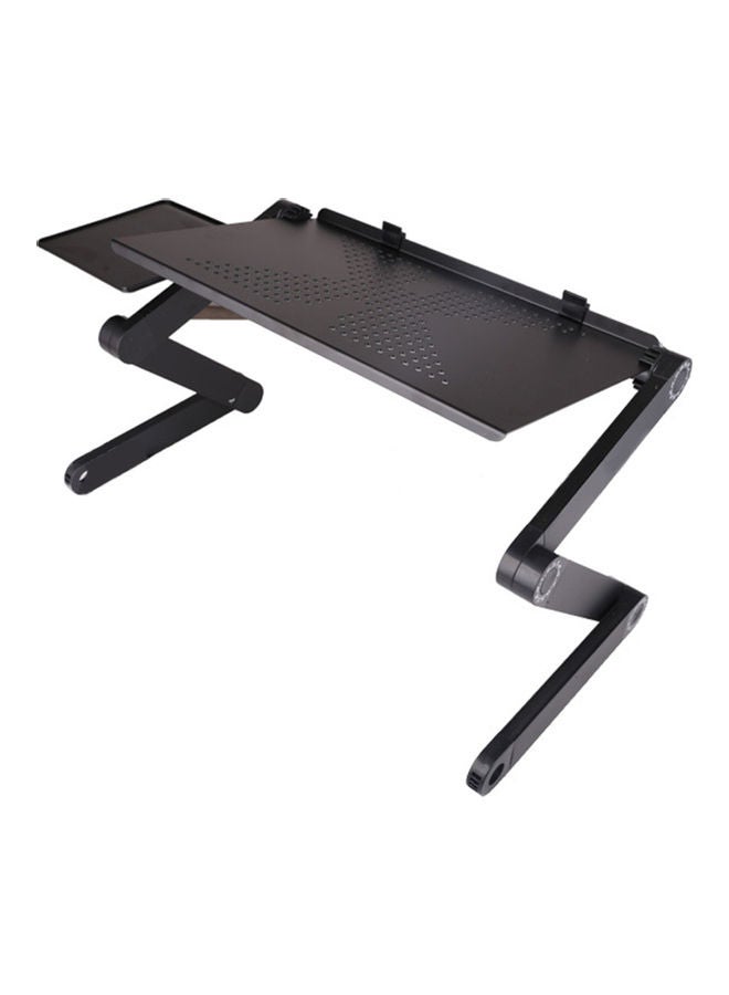 Adjustable Aluminum Alloy Laptop Stand Black - Image 1