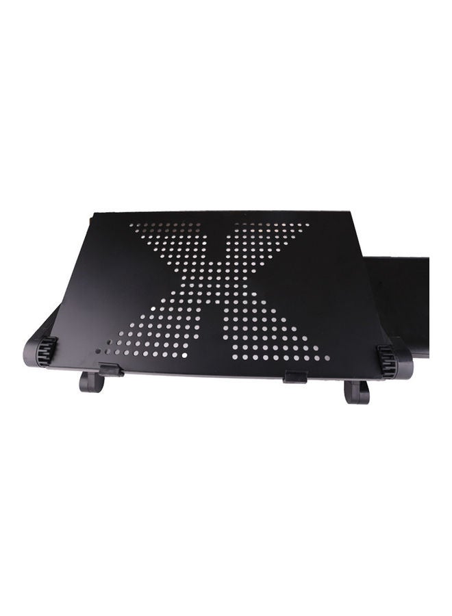 Adjustable Aluminum Alloy Laptop Stand Black - Image 2