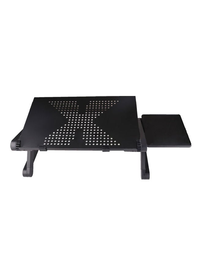Adjustable Aluminum Alloy Laptop Stand Black - Image 4