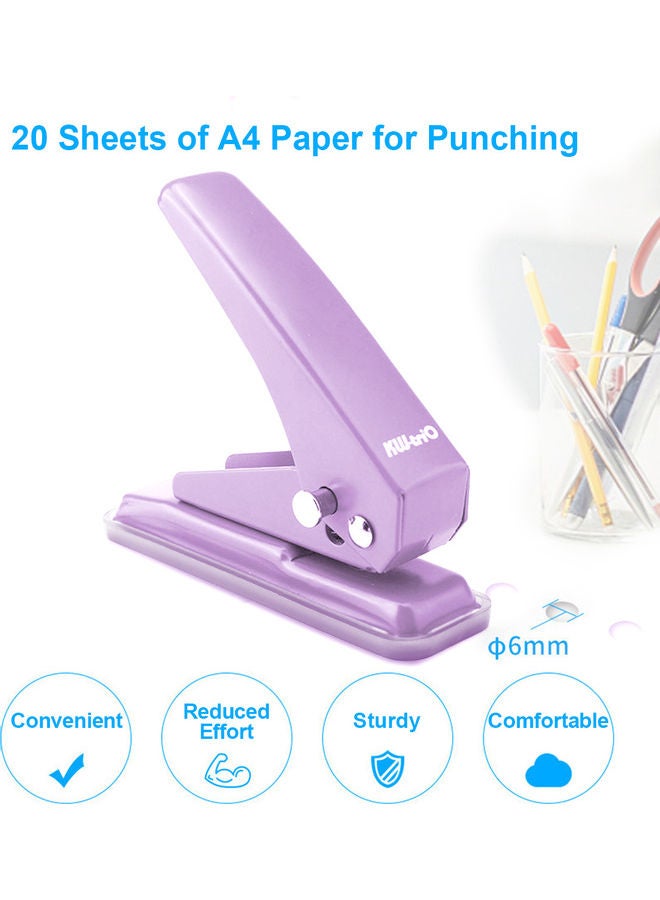 كيه دبليو تريو آلة ثقب بفتحة واحدة أرجواني - Image 2