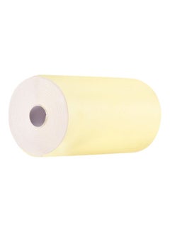 Generic 3-Piece Thermal Paper Roll Yellow  - Image 2