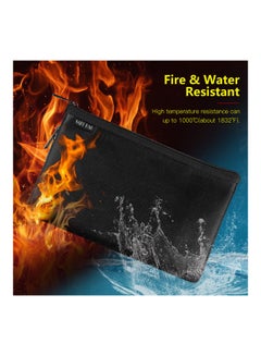 Generic Fireproof Document Folder Black  - Image 2
