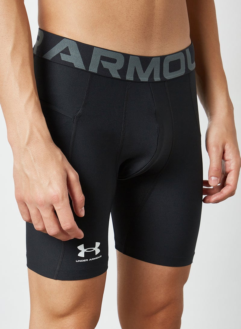 اندر ارمر شورت مطاطي هيت جير أرمور أسود - Image 1