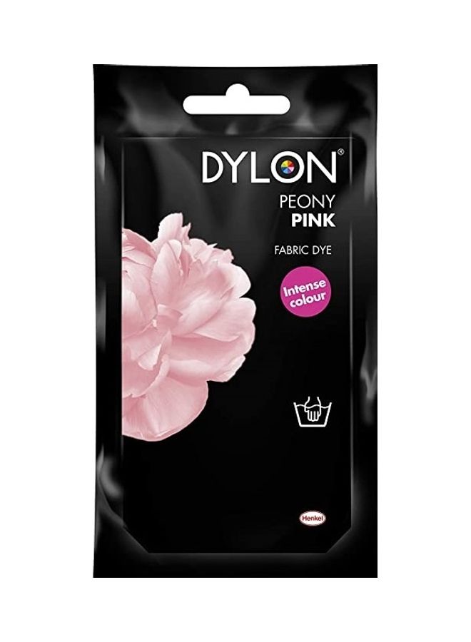 DYLON Fabric Dye For Clothes Peony Pink 50grams  - Image 1