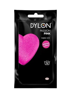 DYLON Fabric Dye For Clothes Passion Pink 50grams  - Image 1