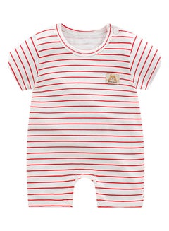 Short Sleeve Jumpsuit for Baby Red