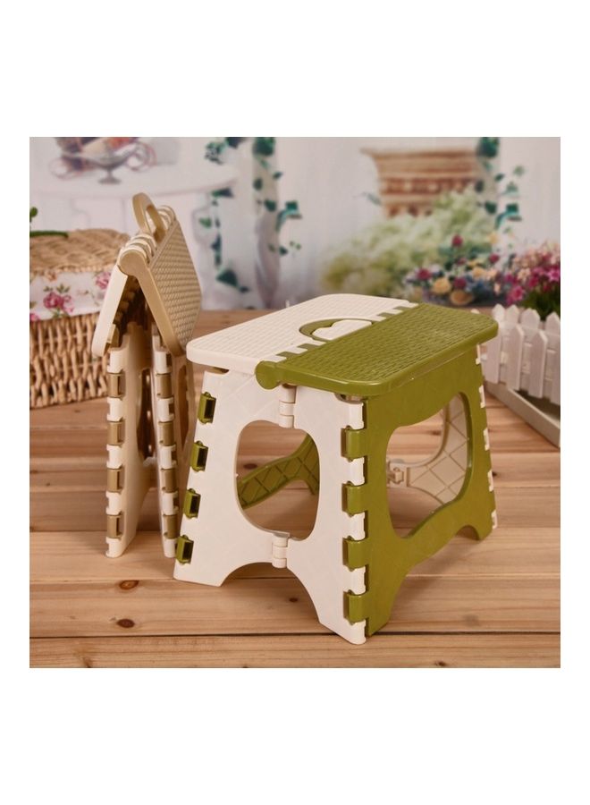 Portable Folding Comfortable Plastic Chair Multicolour 250x185x200mm - Image 2