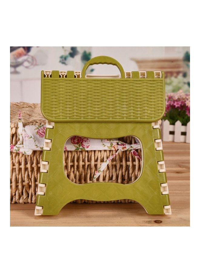 Portable Folding Comfortable Plastic Chair Multicolour 250x185x200mm - Image 4