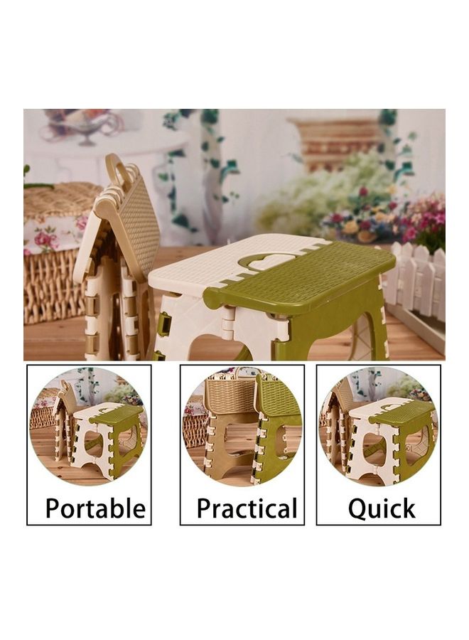 Portable Folding Comfortable Plastic Chair Multicolour 250x185x200mm - Image 5