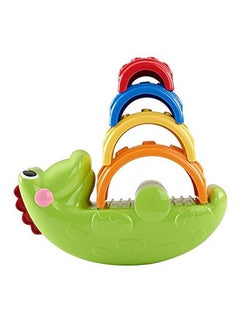 Fisher-Price 5-Piece Alligator Rainbow Stacker Toy Set  - Image 2