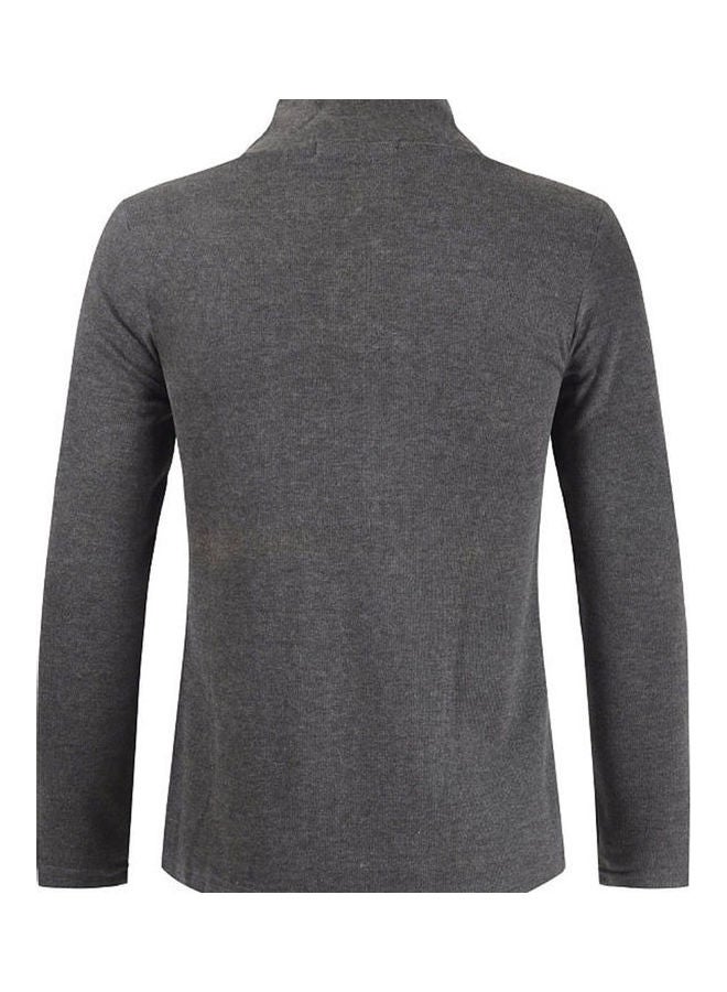 Simple Slim Jacket Light Grey  - Image 2