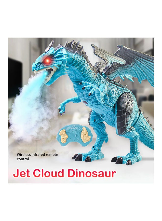 Dinosaurs Island Toys Simulation Of Electric Spray Ice Dragon 47x16cm  - Image 2