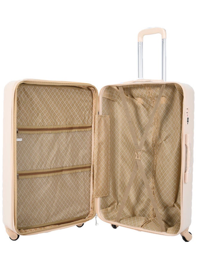 STAR LINE - 5 Pieces Star Line Luggage Trolley Bags Set Beige - Image 1