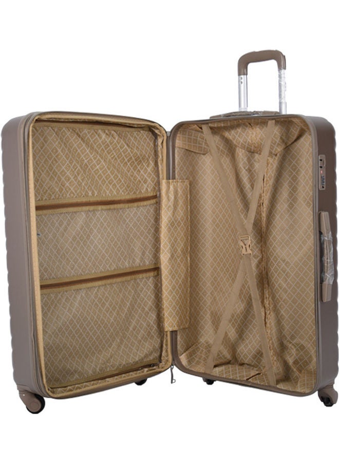 STAR LINE 5 Pieces Star Line Luggage Trolley Bags Set Gold - Image 4