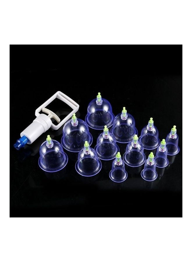 12-Piece Vacuum Body Cupping Therapy Cups - Image 1