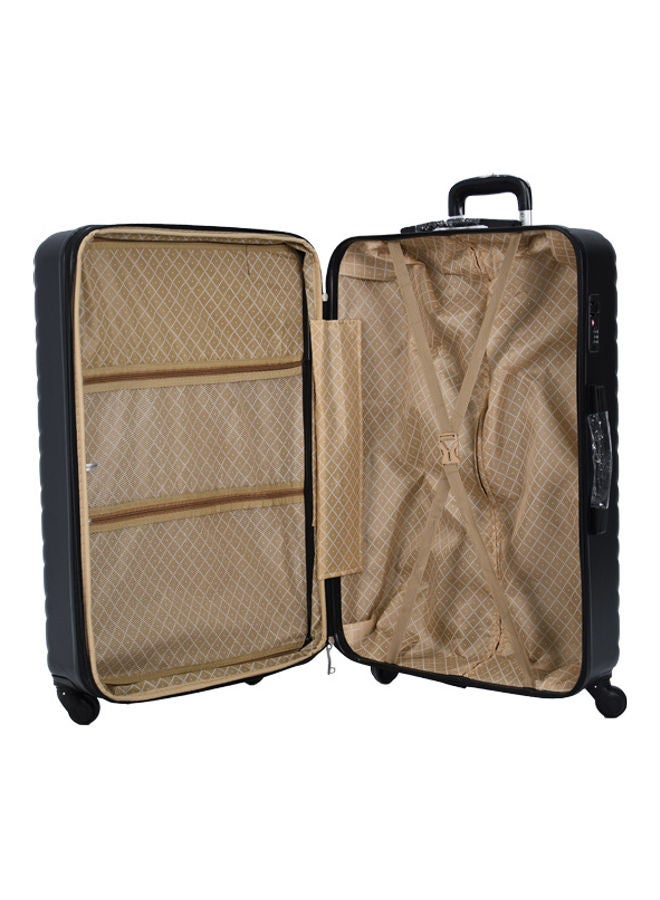 STAR LINE 5 Pieces Star Line Luggage Trolley Bags Set black - Image 4