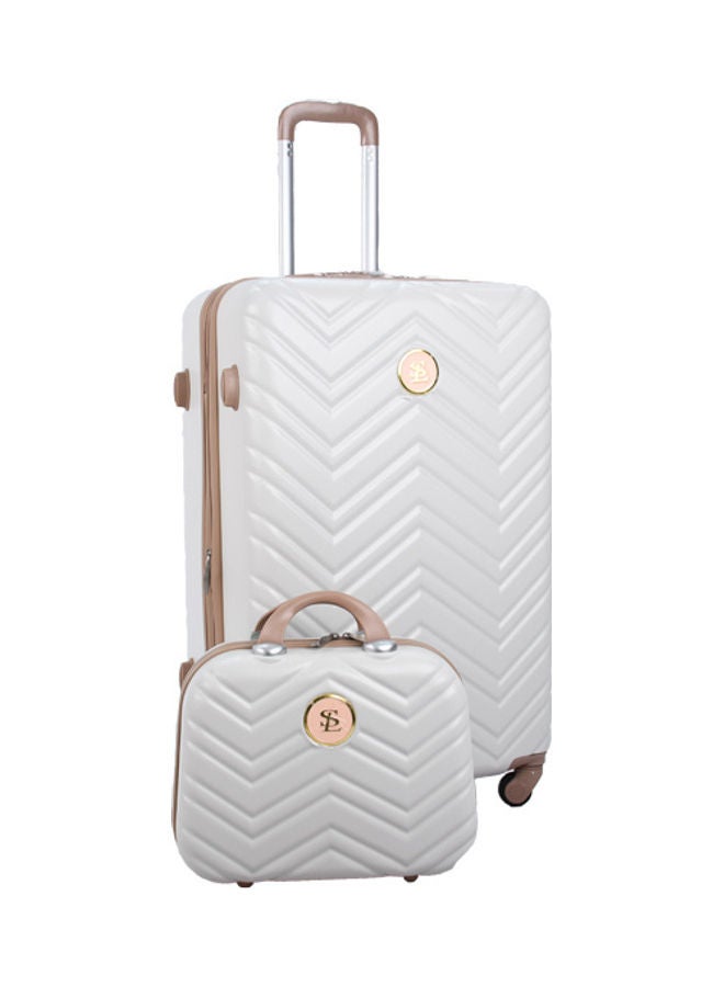 STAR LINE 5 Pieces Star Line Luggage Trolley Bags Set Beige/Khaki - Image 4