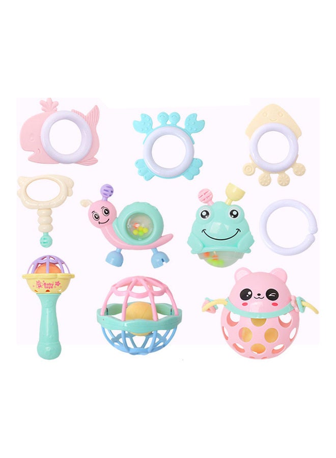 10-Piece Multi-Shaped Baby Rattle Toy Set  - Image 3