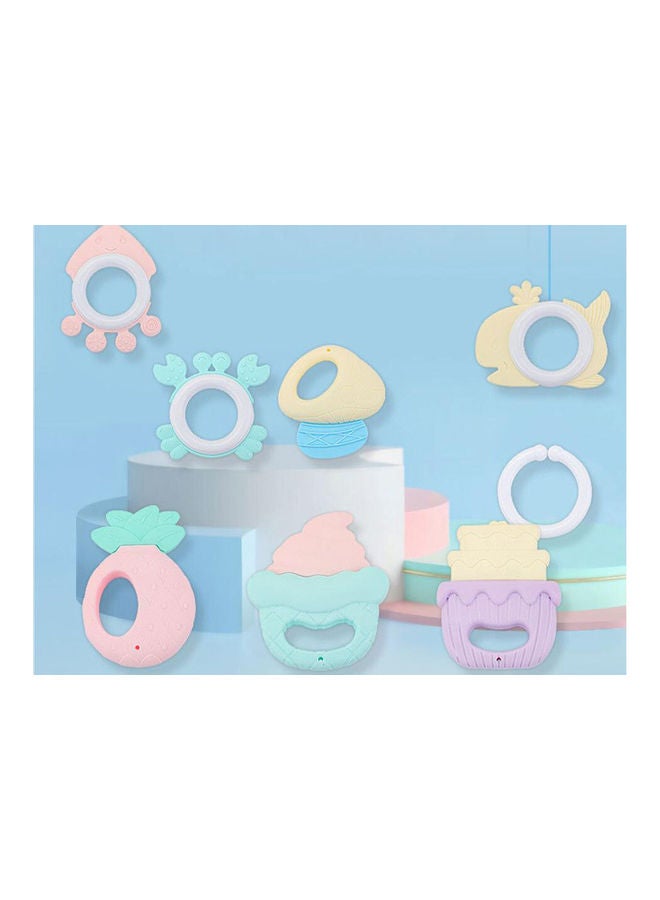 طقم ألعاب خشخيشة بأشكال عدة للأطفال مكون من 8 قطع - Image 3