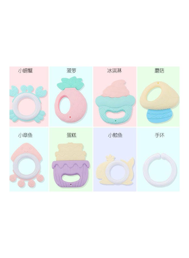 طقم ألعاب خشخيشة بأشكال عدة للأطفال مكون من 8 قطع - Image 5