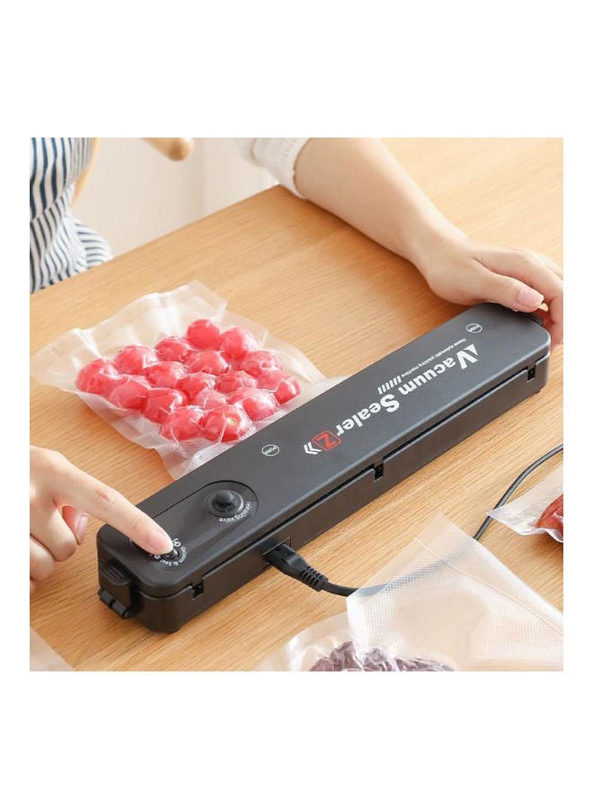 AnneFish - Household Automatic Vacuum Sealing Machine black 37x8.5x7cm - Image 1