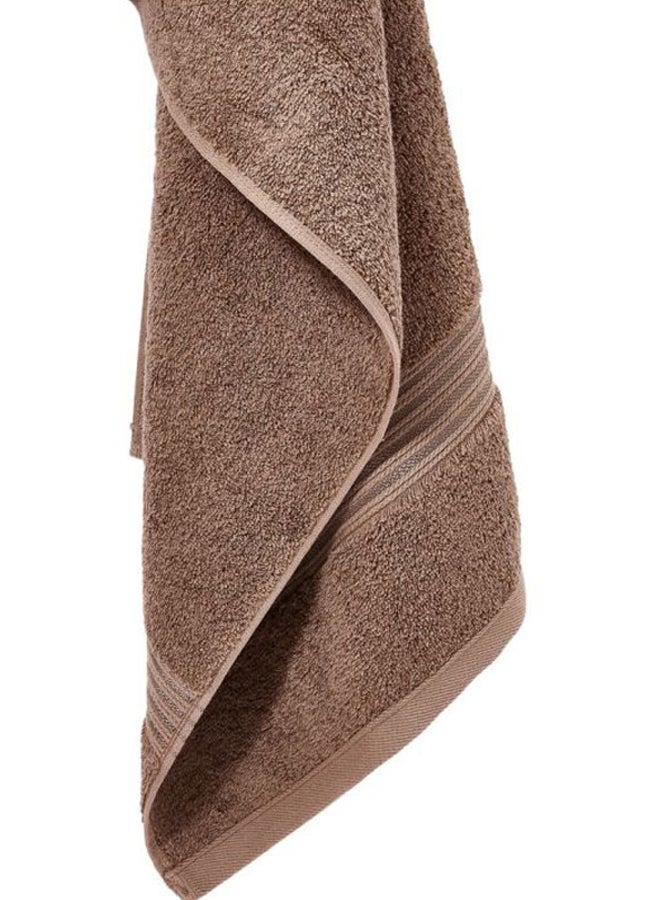 White Rose 6-Piece Cotton Towel Set Chocolate  - Image 2