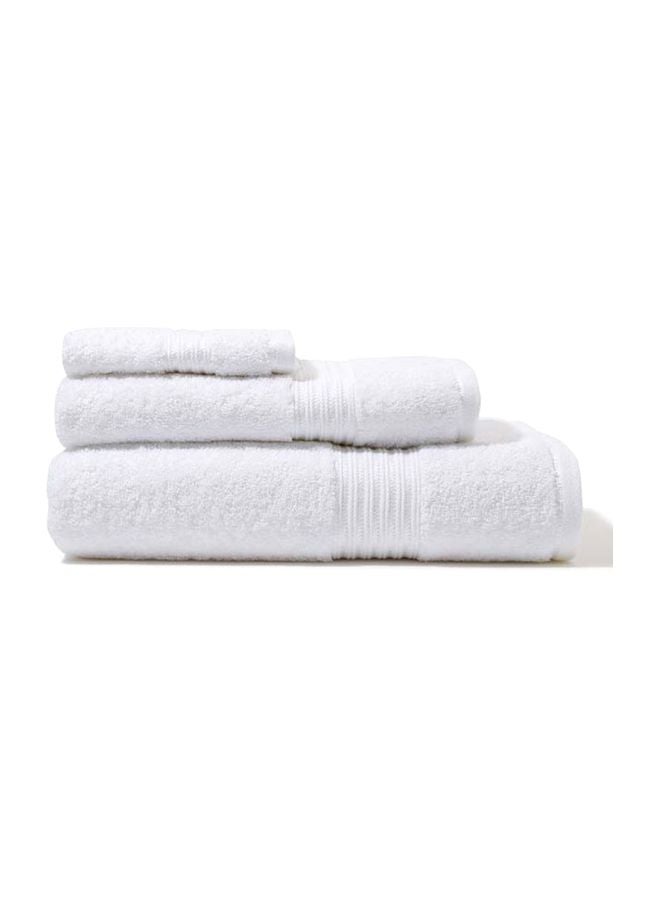 وايت روز طقم مناشف من 6 قطع رمادي / أبيض Bath Towel 75x145, Bath Towel 70x140, 2xHand Towel 50x90, 2xFace Towel 33x33سم - Image 4