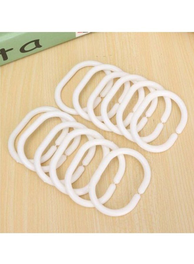 ديلز فور لس ستارة حمام مزودة بخطافات للتعليق ومزينة بطبعة جبال أزرق/أبيض/وردي 165x180سم - Image 3