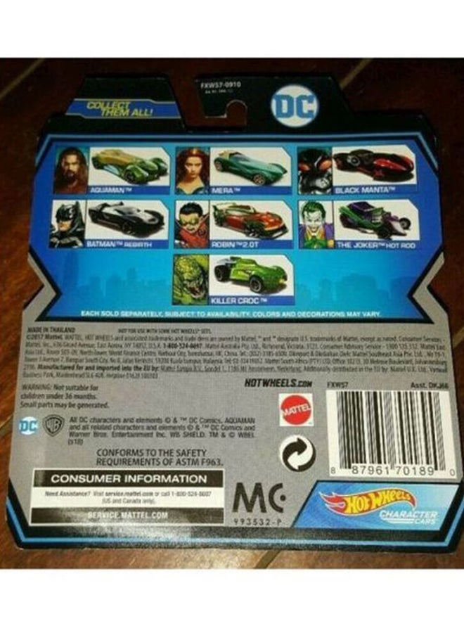 هوت ويلز لعبة سيارة كاركتر كار بتصميم مستوحى من فيلم "Aquaman" طراز FXW57 أزرق - Image 4