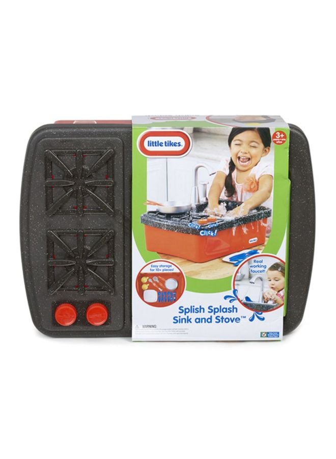 little tikes - Splish Splash Sink & Stove 42.7x15.2x31.8cm - Image 1