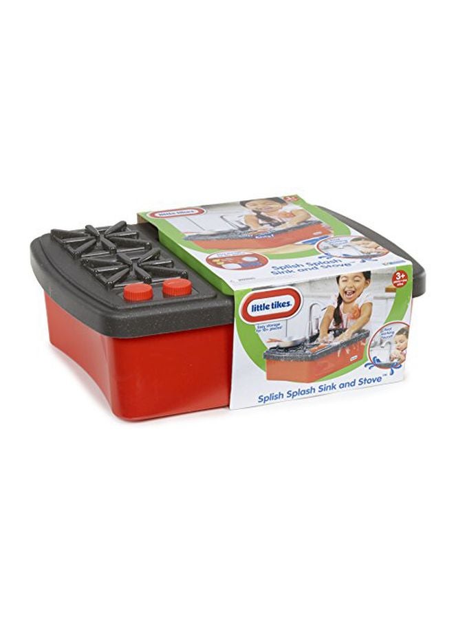 little tikes - Splish Splash Sink & Stove 42.7x15.2x31.8cm - Image 1