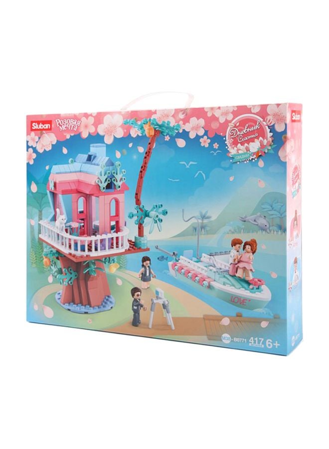 Sluban M38-B0771 417-Piece Dreams Wedding Tree House Set 417 6+ Years - Image 3