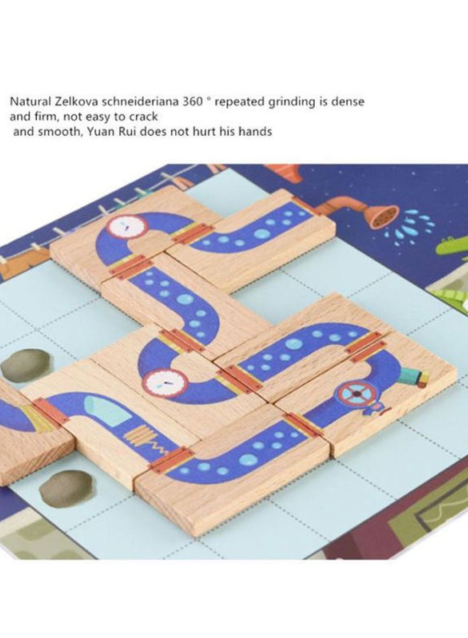 Beauenty Little Crocodile Loves Bathing Children's Logical Thinking Training 24.5cm - Image 2