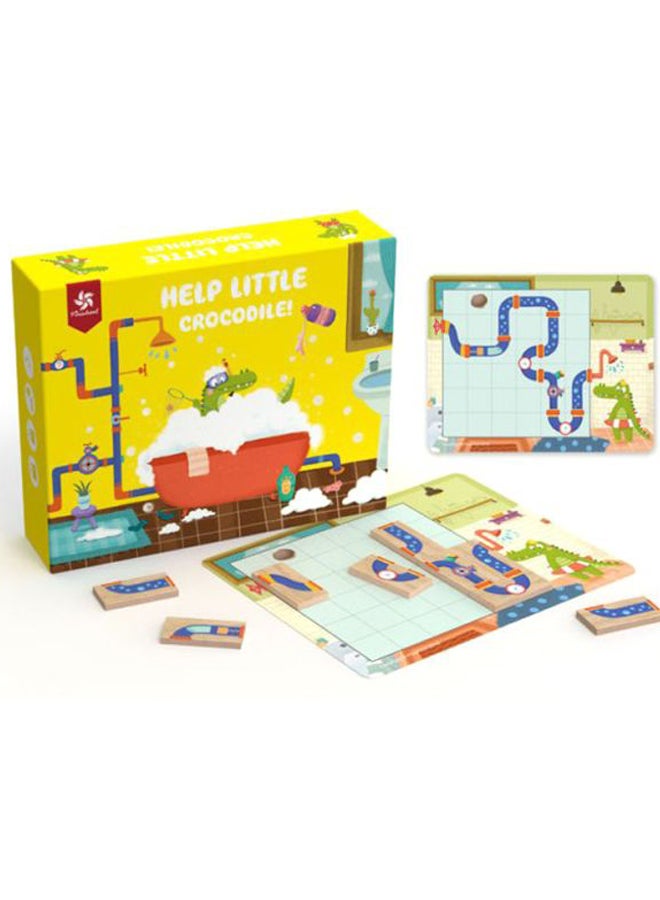 Beauenty Little Crocodile Loves Bathing Children's Logical Thinking Training 24.5cm - Image 3