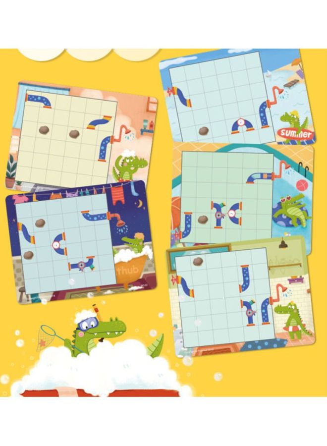 Beauenty Little Crocodile Loves Bathing Children's Logical Thinking Training 24.5cm - Image 4